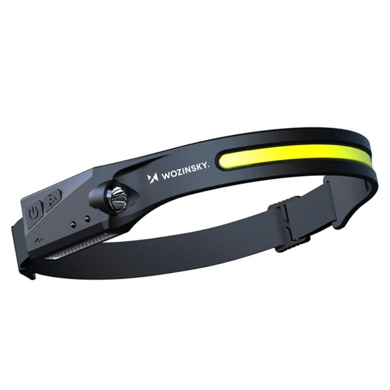 Wozinsky WLC-1200 350lm CREE LED Headlamp IPX4 with Motion Sensor - fekete elektronika 304004-210630