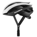 Rockbros 10110004001 bicycle helmet, size L - white and black czarny || biały \ l helmets