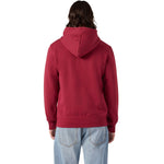 Champion Men's Hooded Full Zip Sweatshirt Red 221794 RS508 piros férfi kapucnis pulóver 221794RS508