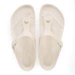 Birkenstock women's GIZEH EVA EGGSHELL flip-flops (standard width)