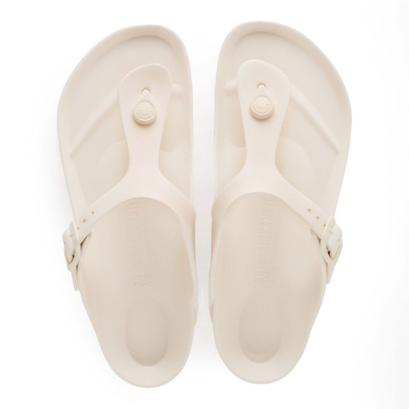 Birkenstock women's GIZEH EVA EGGSHELL flip-flops (standard width)