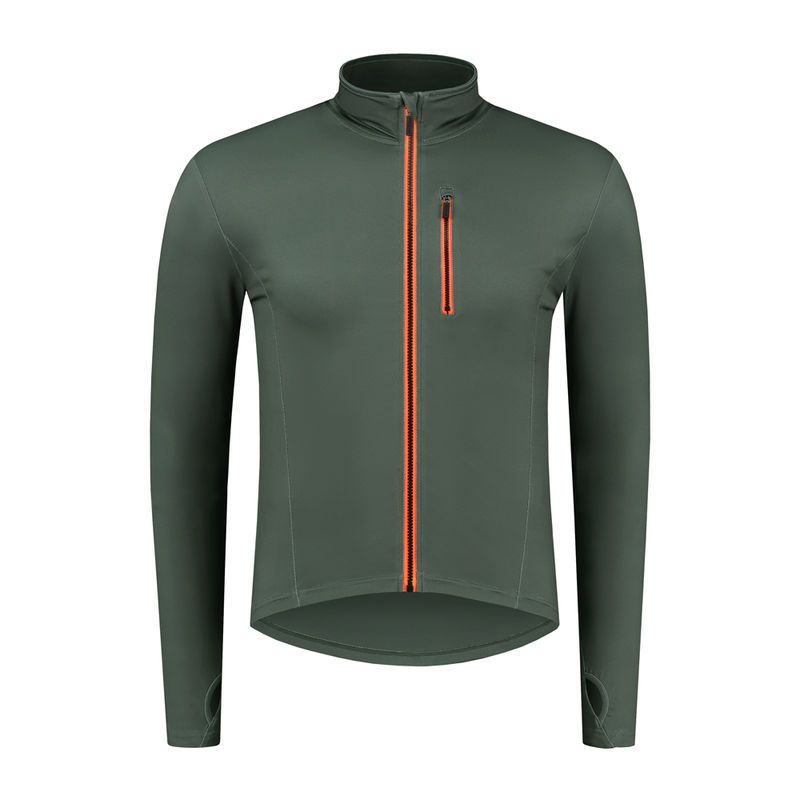 Rogelli JAKE running sweatshirt green 3XL zöld pulóver