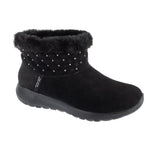 Skechers Slip-Ins: On-The-Go Joy - Cozy Shimmer Black fekete utcai cipő 144816-BBK