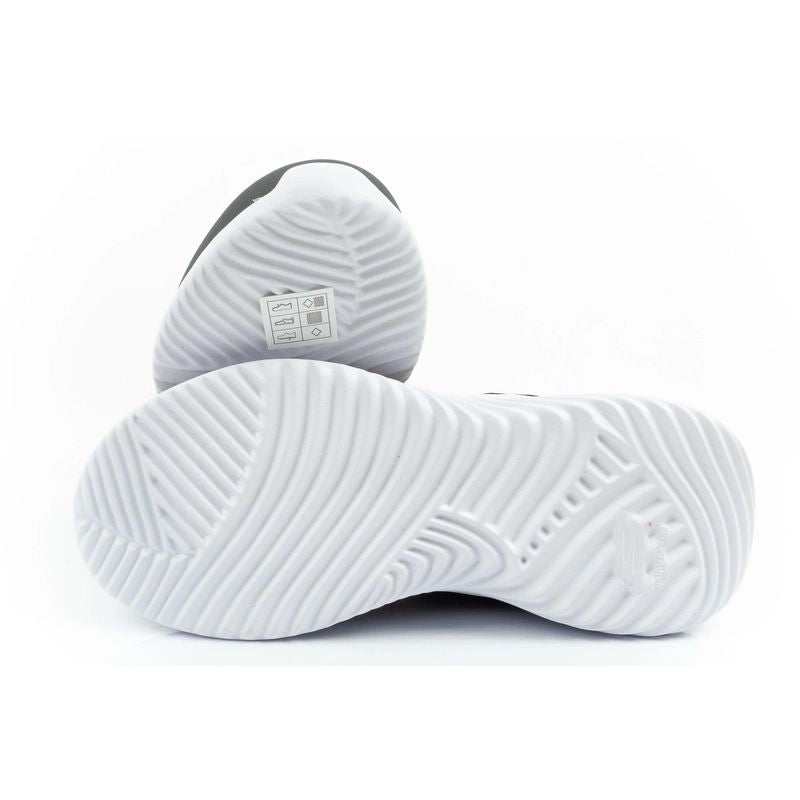 Skechers Bounder children's sports with Velcro, lightweight, fashionable gray szürke utcai cipő
