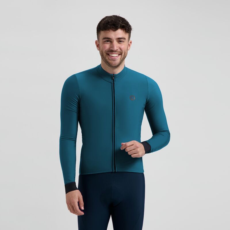 Rogelli SIGNATURE long sleeve t-shirt 3XL kék póló
