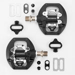 Rockbros M108 Nylon Half-Lock Double-Sided Bicycle Pedals - Black