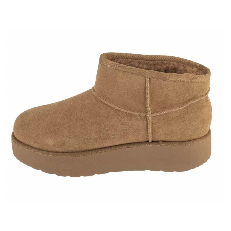 Skechers Slip-Ins Ankle Boots- Keep Cozy 169143-CSNT Chestnut utcai cipő
