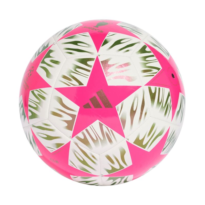Adidas UCL 25/26 Final Club Pink-White-Green zöld labda JX9094