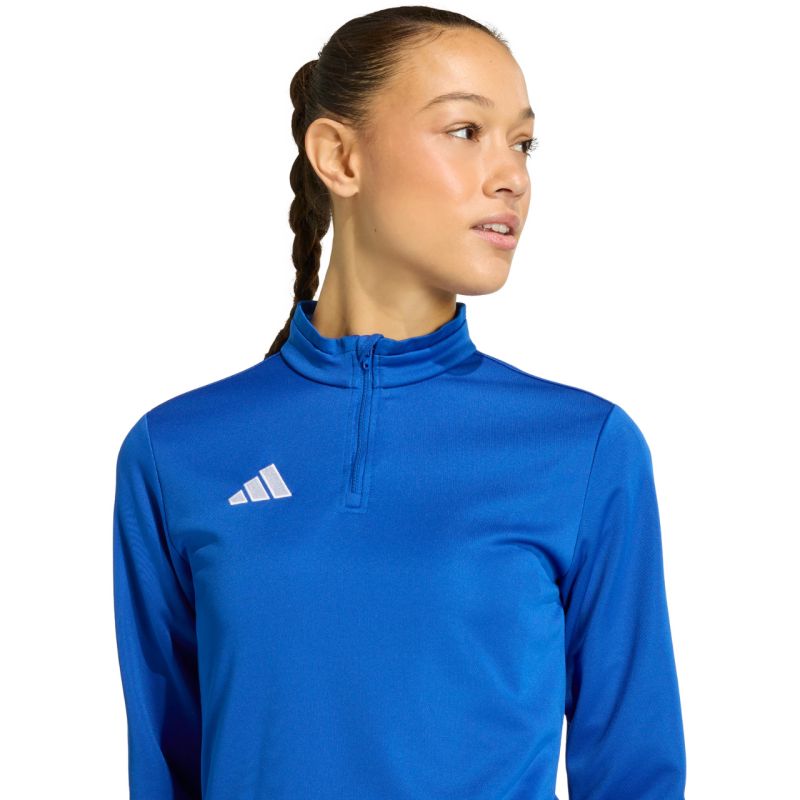 Women's adidas Entrada 26 Training Top blue JZ6641 2xs pulóver