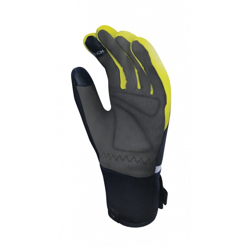 CHIBA PHANTOM Gloves Black and Yellow