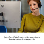 HP Poly Mission 415 Monaural USB Wired Headset Classic