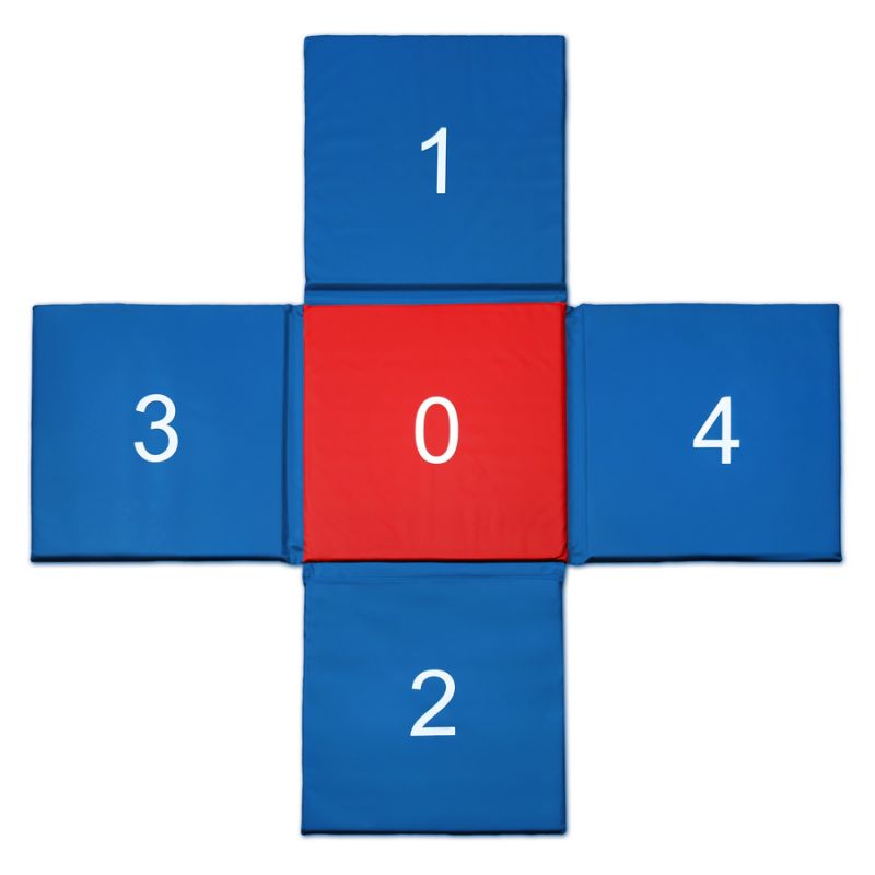 Smj CROSS mat 150x150x2 cm foldable sport MC-02 Szabadidő kiegészítő