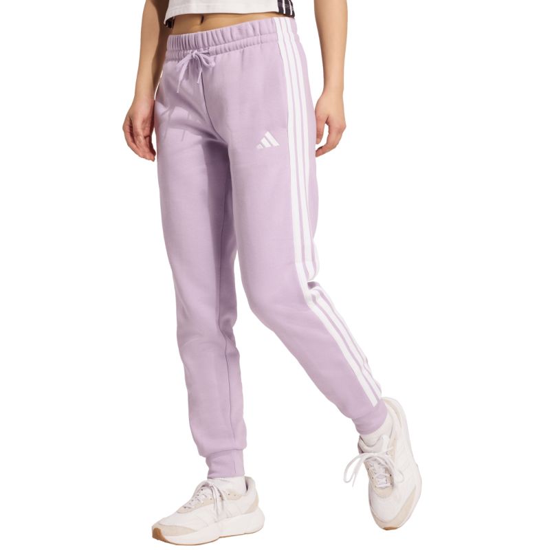 adidas Essentials 3-Stripes Fleece Slim Women's Pants Pink JY3097 Kiegészítő