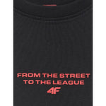 4F Boy's loose T-shirt with print 158/164 póló