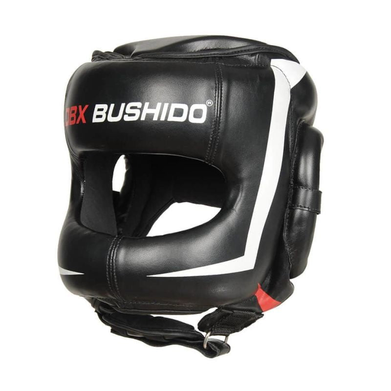 DBX Bushido Boxing helmet with visor – Ninja helmets, martial arts equipment