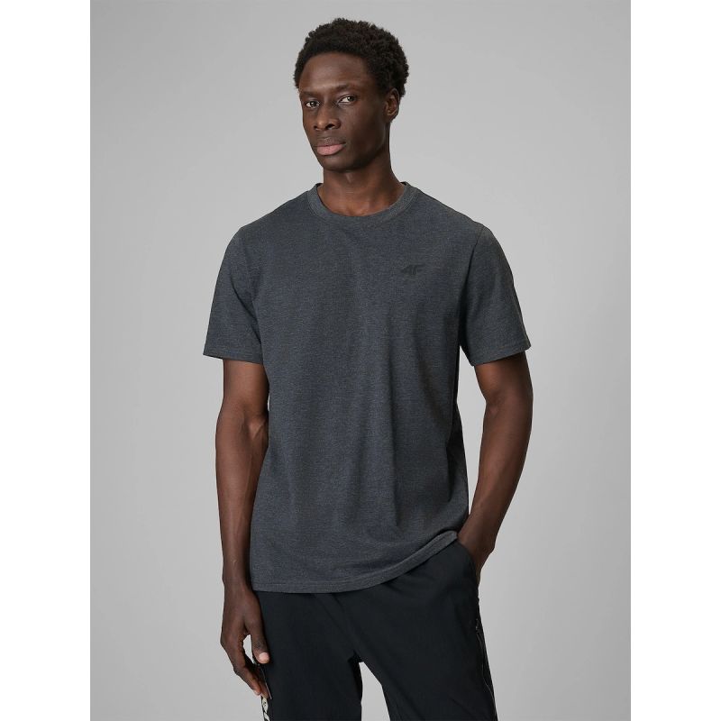 4F Men's regular plain T-shirt póló 4FRMM00TTSHM4192-23M