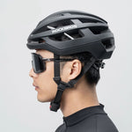 Rockbros HC-58BK-M Bike Helmet 55-58 cm - Black and Gray czarny || szary \ 55-58 cm helmets, lights