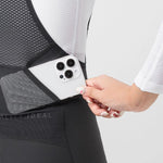 Rockbros TVI Women's Cycling Bib with Pad Size - Black fekete nadrág 15310004003-211708
