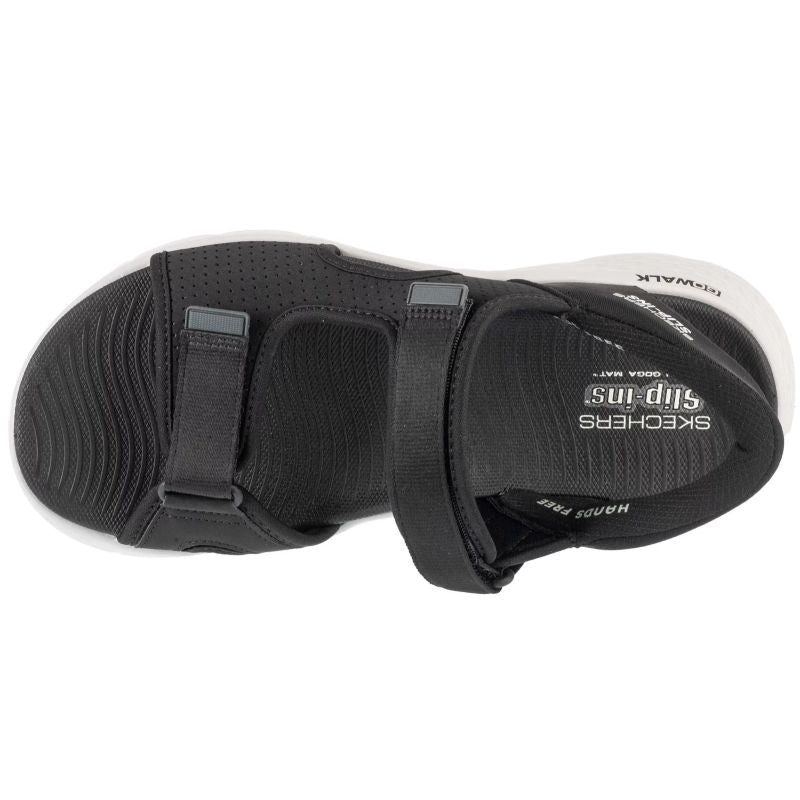 Skechers Slip-Ins: Go Walk Flex Sandal - Easy Entry 229210-BKGY Black 42 Cipő
