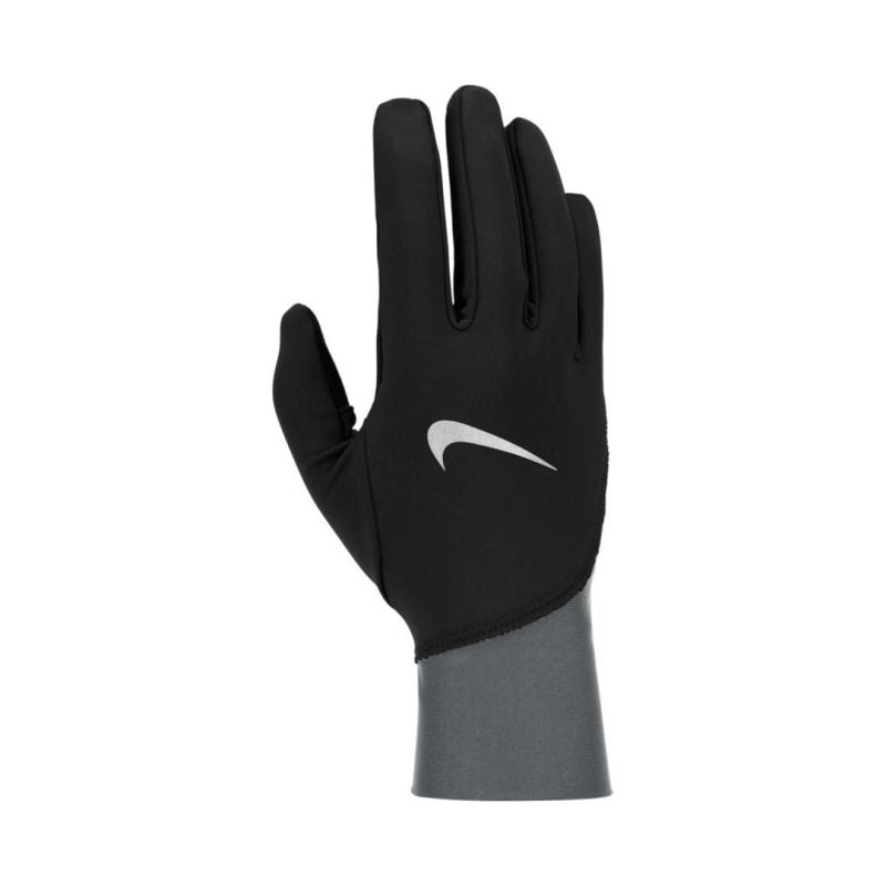 Nike Pacer Midweight Men's Running Gloves Black and Gray szürke kesztyű 146405L
