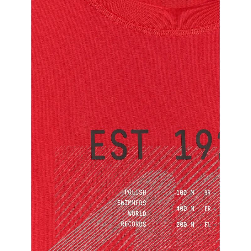4F Men's regular printed T-shirt póló 4FRSS26TTSHM4039-62S
