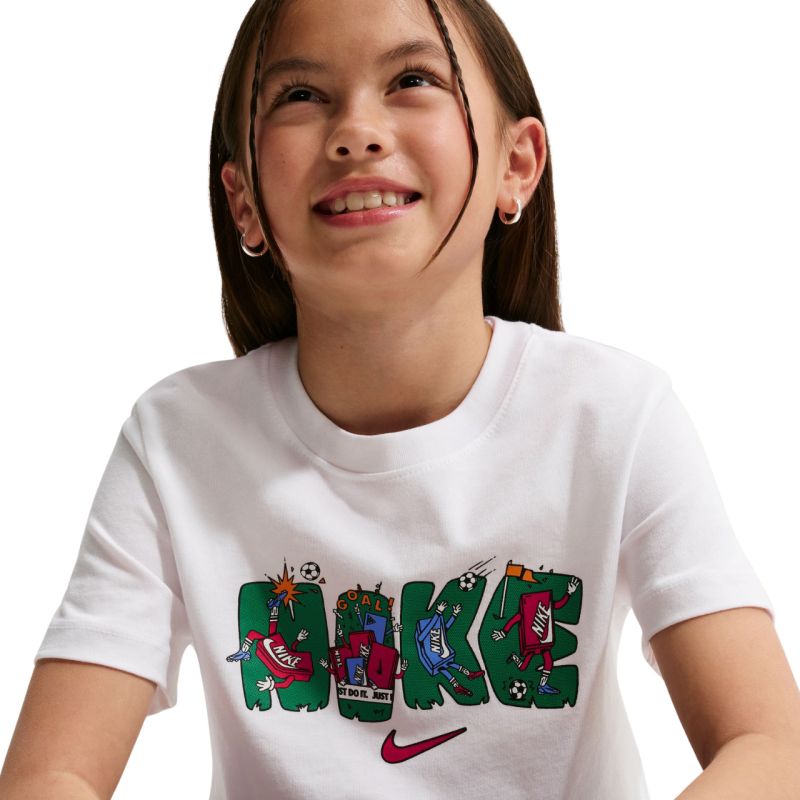 Nike Sportswear Kids' T-Shirt White fehér gyerek póló IM9534100