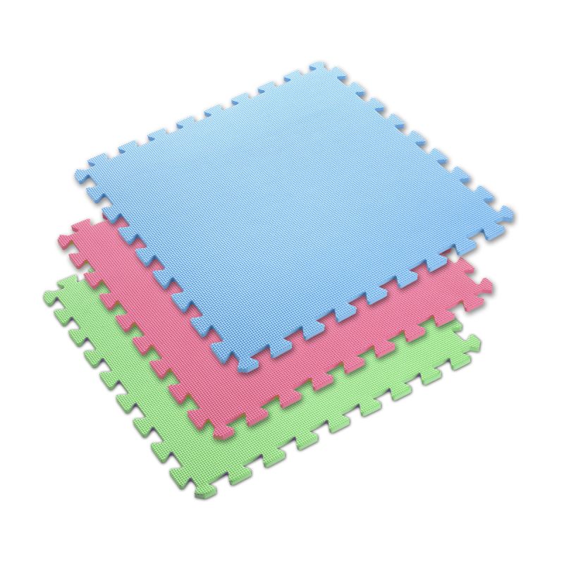 One Fitness Multipack MP10 puzzle mat green-blue-red 9 pieces 10 mm piros edzőfelszerelés 17-63-082