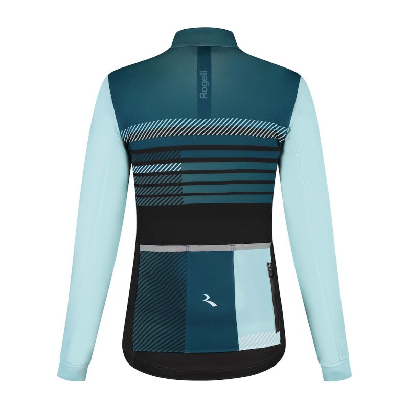 Rogelli women's sweatshirt STRYDE 2XL kék kerékpáros ruha SIRC2010012.300.2XL