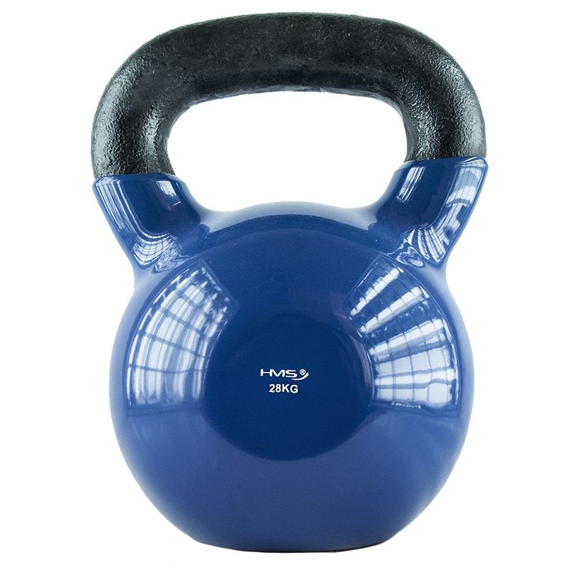 HMS Blue KNV28 cast iron kettlebell 28kg kék súlyzó 17-64-047