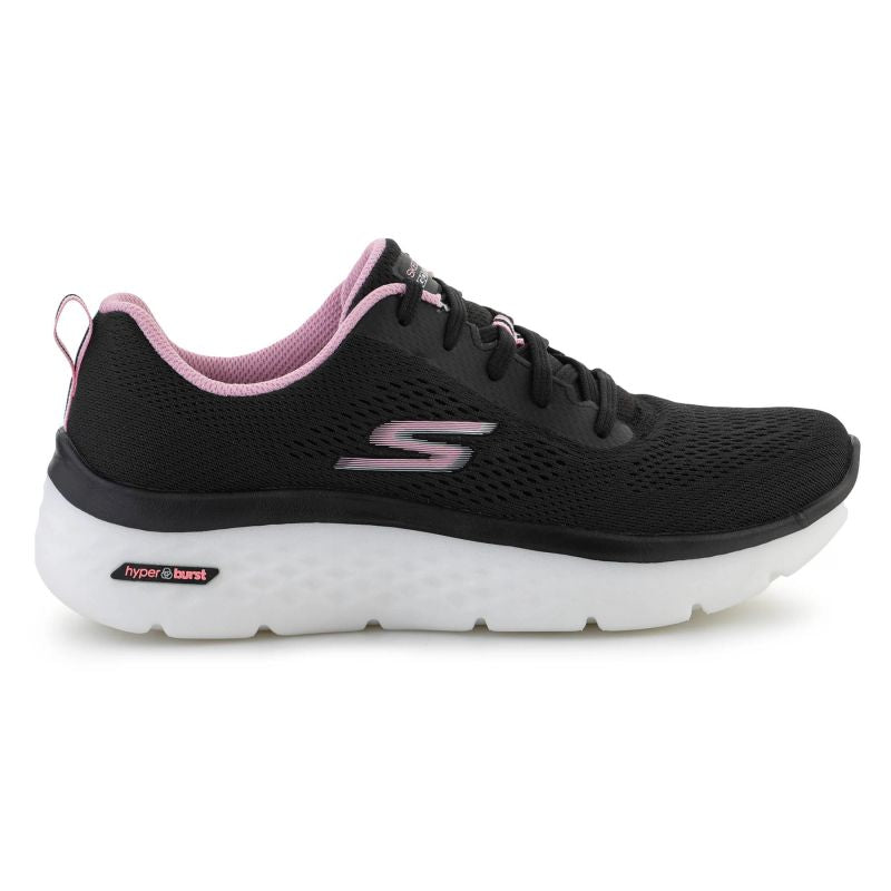 Skechers Go Walk Hyper Burst Space Insight Black/Pink 124578-Bkpk rózsaszín utcai cipő