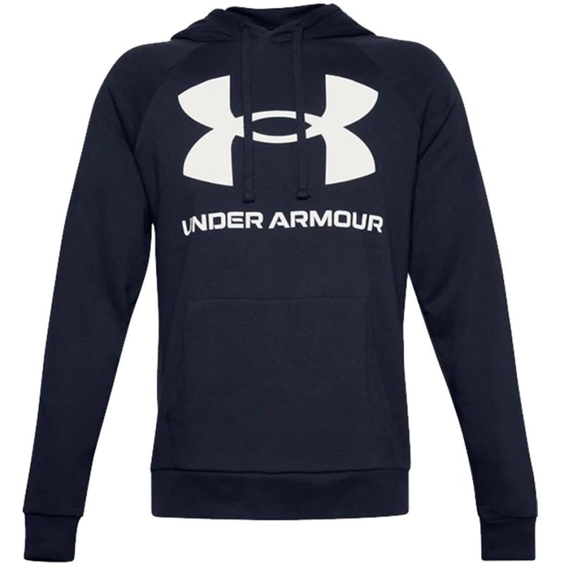 Under Armour Under Armor Rival Fleece Big Logo HD Sweatshirt 1357093 sötétkék pulóver