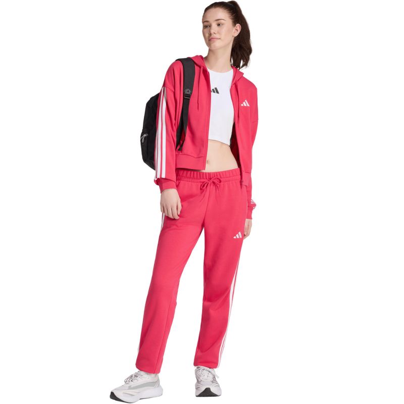 Adidas Essentials 3-Stripes French Terry Cuffed Women’s Sweatpants, Pink 2xs nadrág KF8339