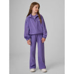 4F Girls' loose sports sweatshirt without hood 158/164 kapucnis pulóver 4FJRSS26TSWSF3057-51S