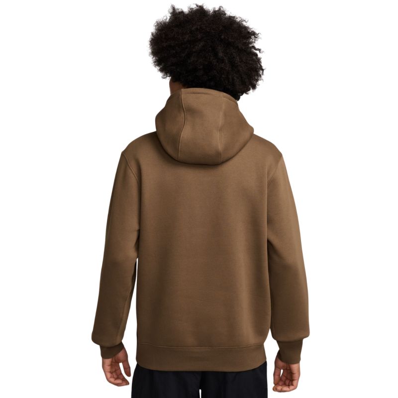 Nike Club BB men's sweatshirt brown FN3859