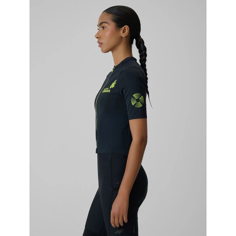 Women's cycling jersey with UPF50+ filter 4F