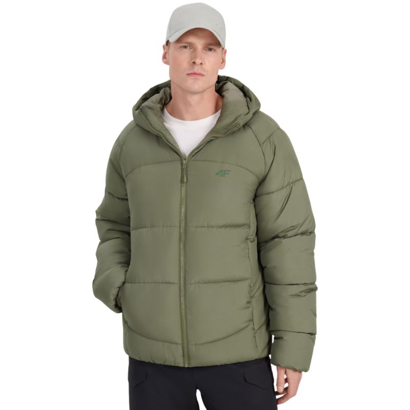 4f Men's down jacket M0708 khaki 4FRAW25TDJAM0708 43S General