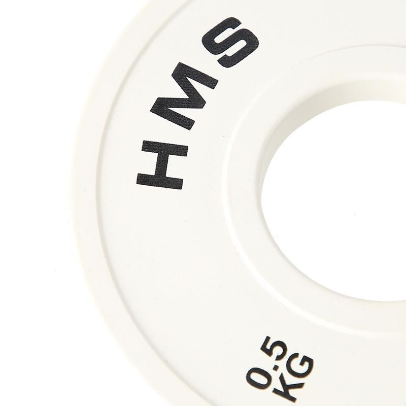 HMS Bumper Olympic Plate Set 2x (0.5kg, 1kg, 1.5kg, 2kg, 2.5kg) CBRS Set póló 17-61-097