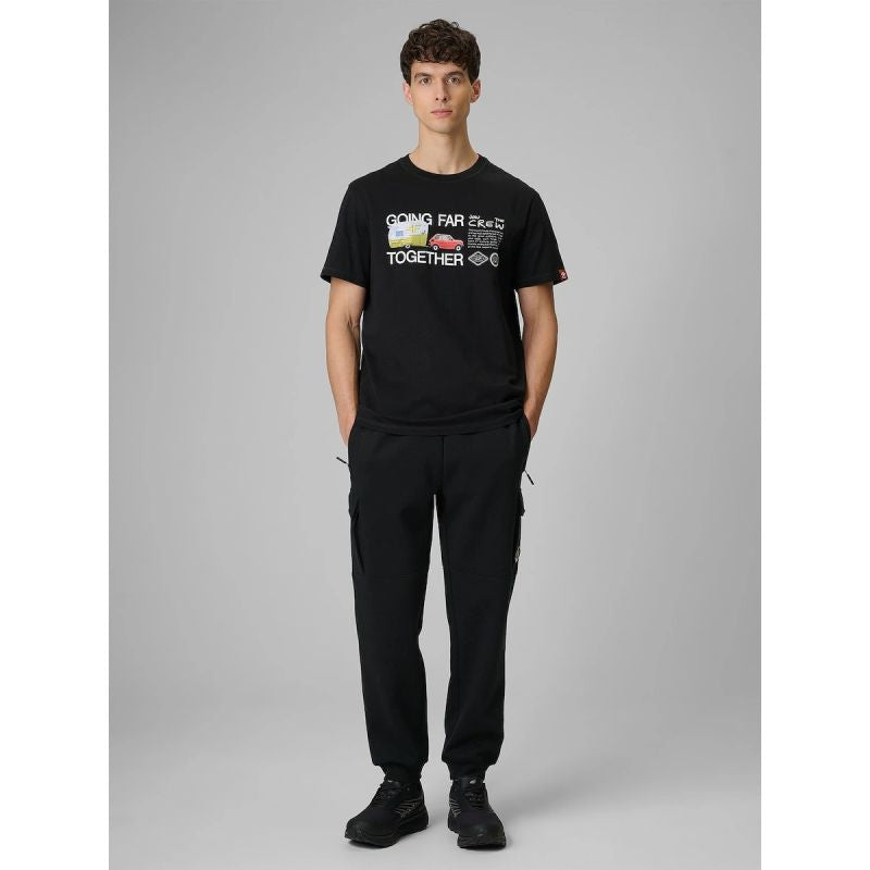 4F Men's regular printed T-shirt póló 4FRSS26TTSHM3810-20S