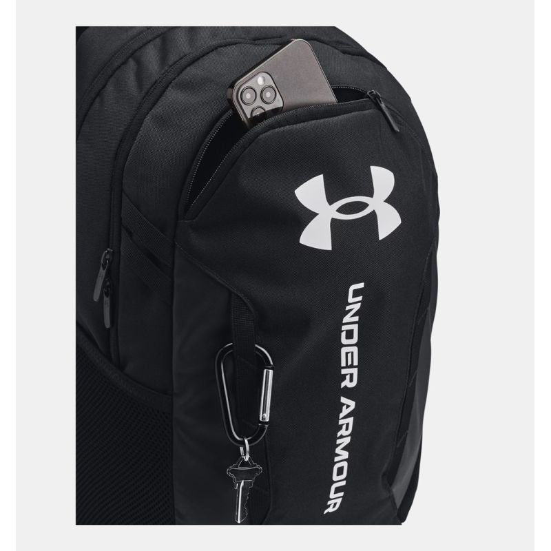 Under Armour UA Hustle 6.0 Backpack Hiking Backpack Polyester fekete hátizsák 597858