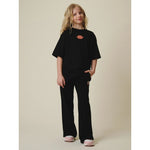 Girls' wide-leg sweatpants 4F