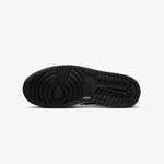 AIR Jordan 1 LOW Black/Fire Red/White sports - piros cipő