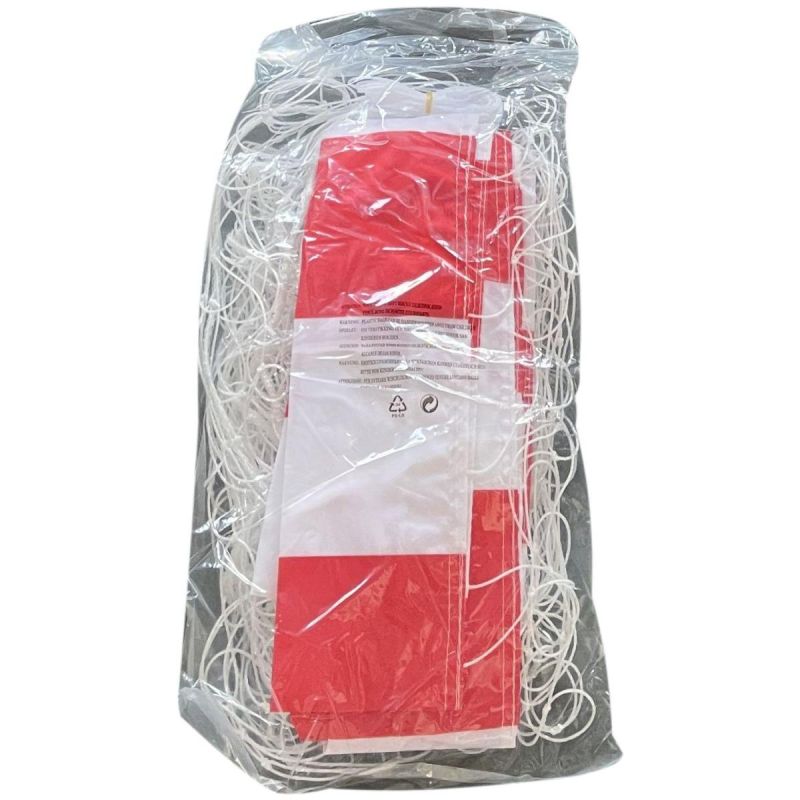 Enero GOAL NET WHITE-RED piros nets