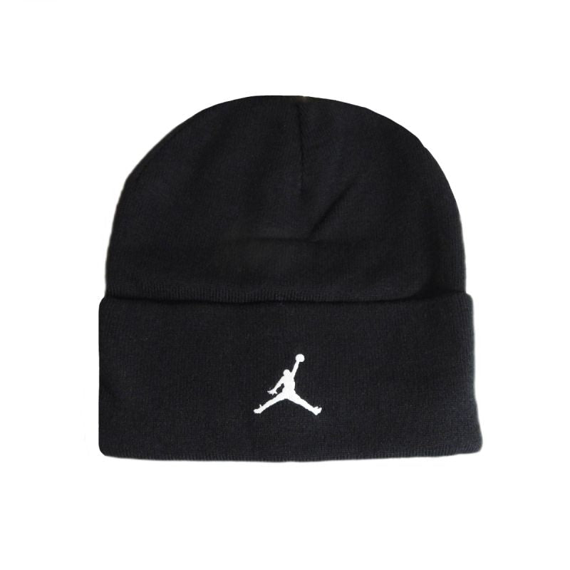 jordan Air Peak Satin-Lined Beanie Black - uniwersalny kötött sapka HJ3224-010