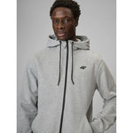 Men's regular hooded sweatshirt 4F 4FRMM00TSWSM3058-27M kapucnis pulóver