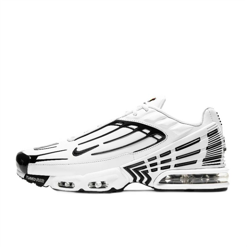Nike Air Max Plus 3 Men's Sneakers White/Black - CK6716-100 fekete utcai cipő