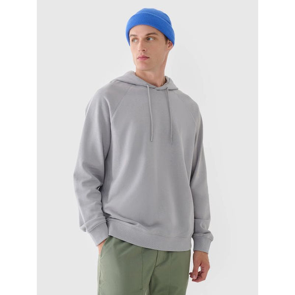 4f Men's sweatshirt with hood, open, 4FRAW24TSWSM1821-27S General