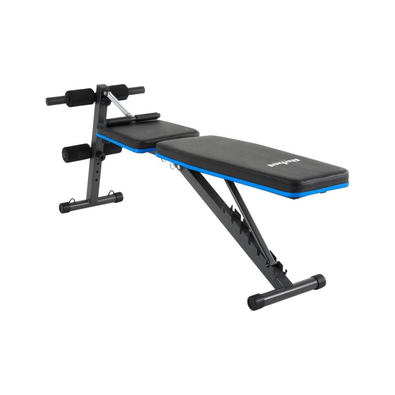 Rebel Inclined training bench with leg locks and rubber bands ACTIVE edzőfelszerelés RBA-2003