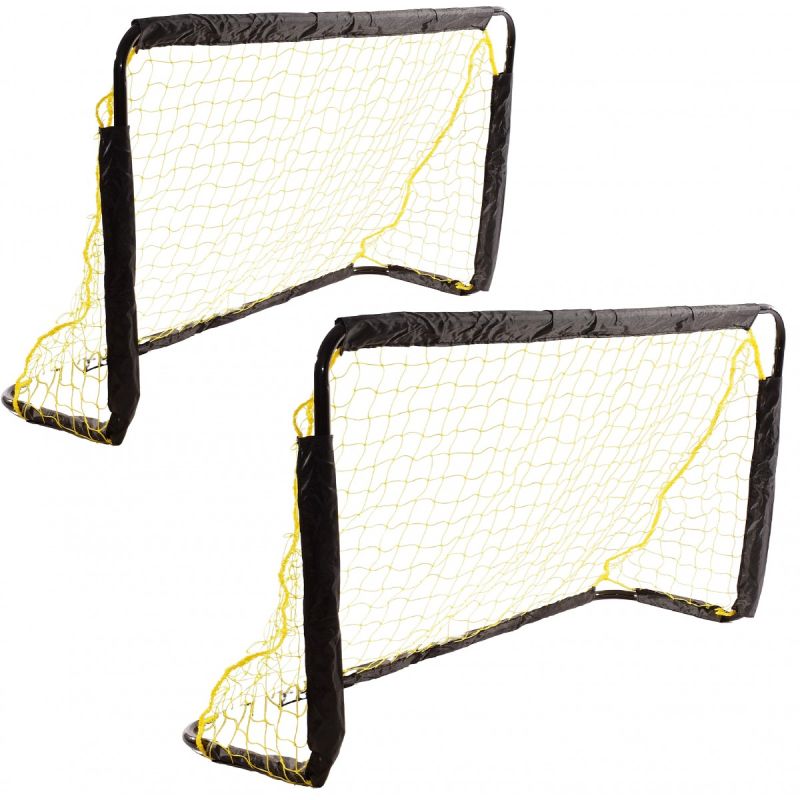 Enero SET OF 2 FOOTBALL GOALS WITH NET nets, sets