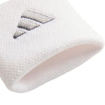Adidas Tennis Wristband Small Wristbands, 2 pcs., White, dorośli m/l karszalag KV9218