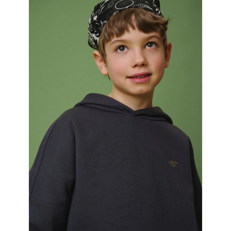 Boy's loose hooded sweatshirt 4F